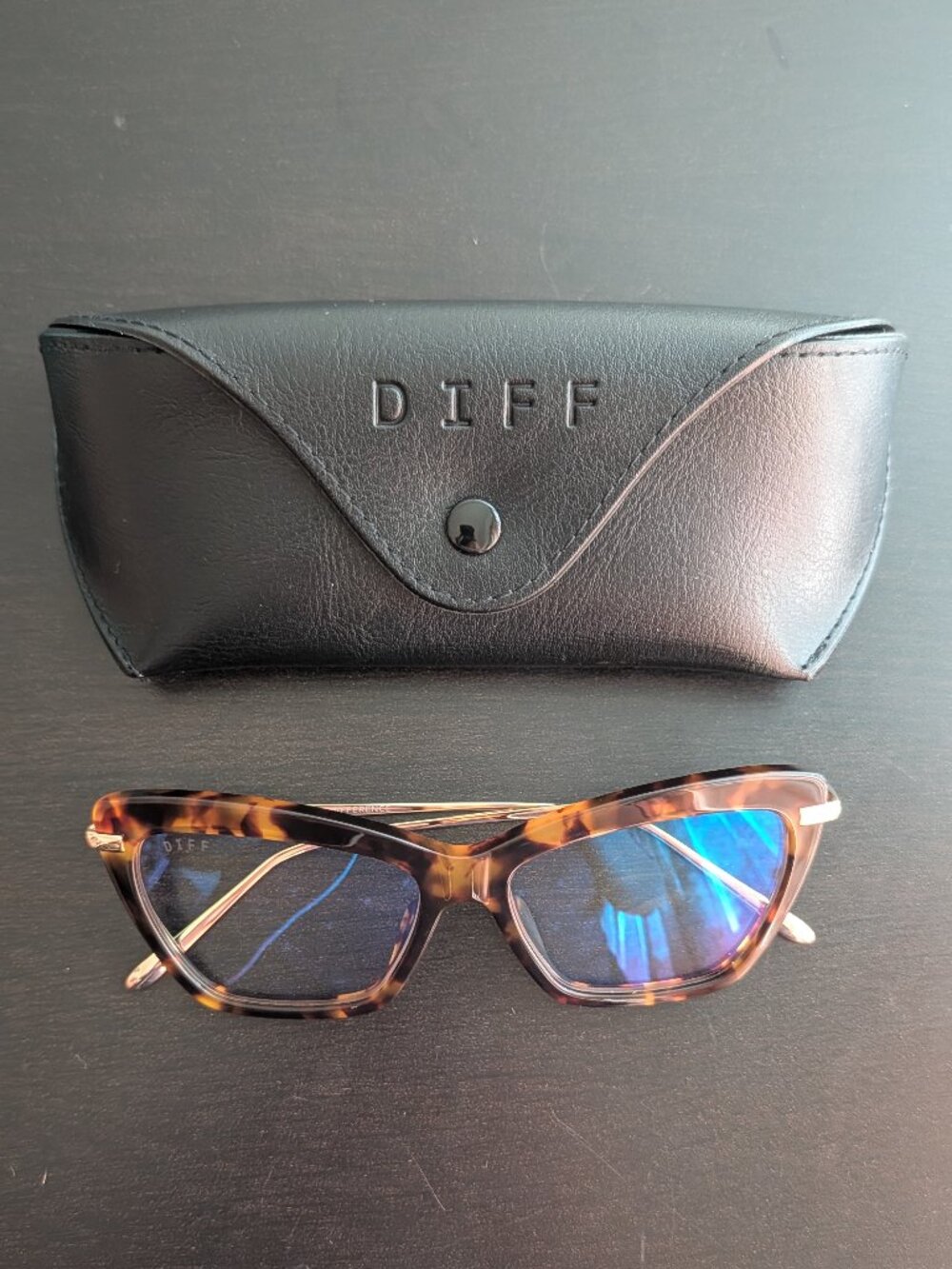 DIFF Cat Eye Blue Light Glasses